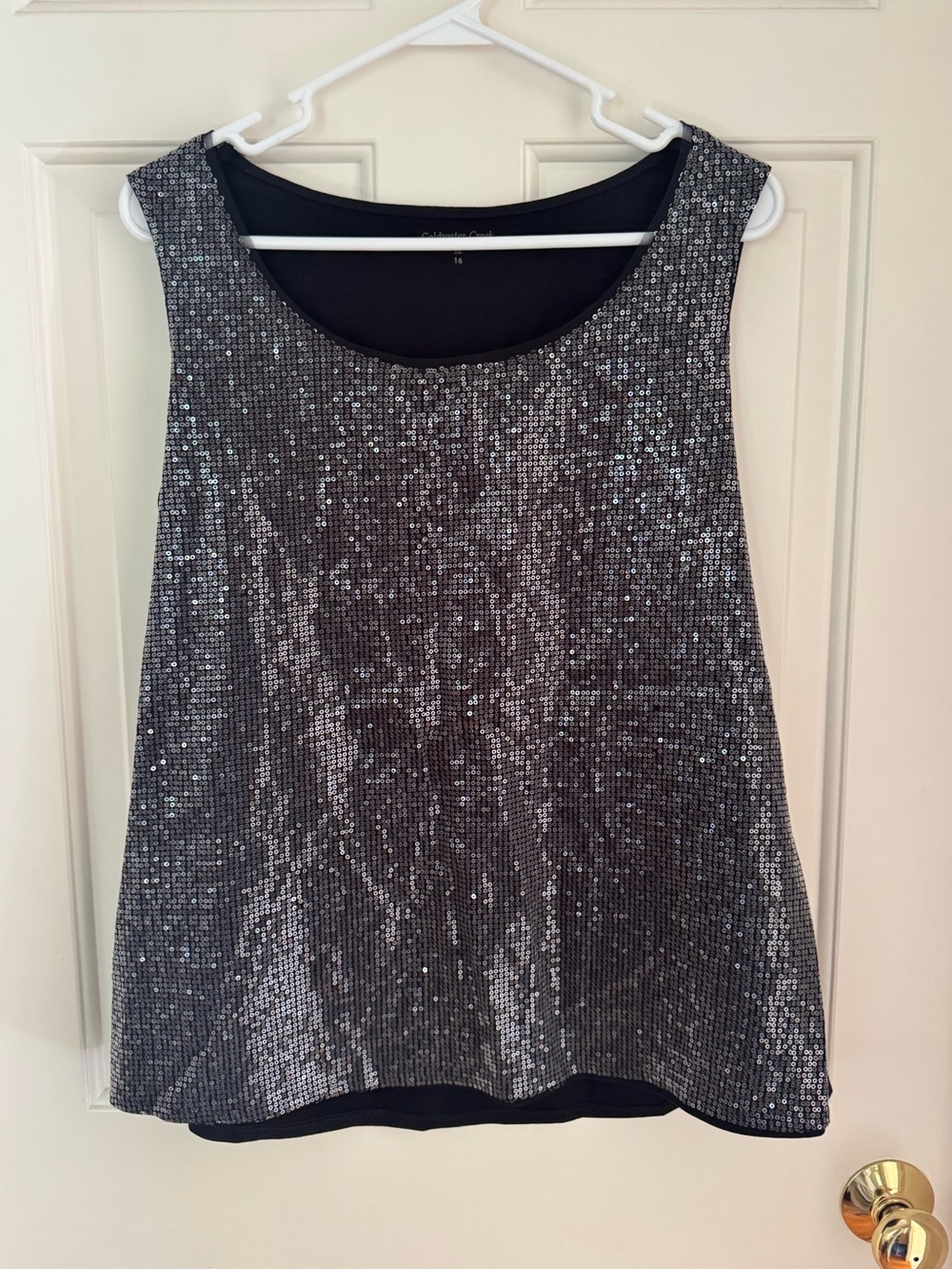 Coldwater Creek Sequin Tank Top